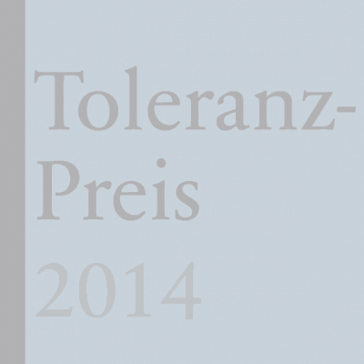 Verleihung des Toleranzpreises 2014 an Christian Wulff und Constanze Kurz