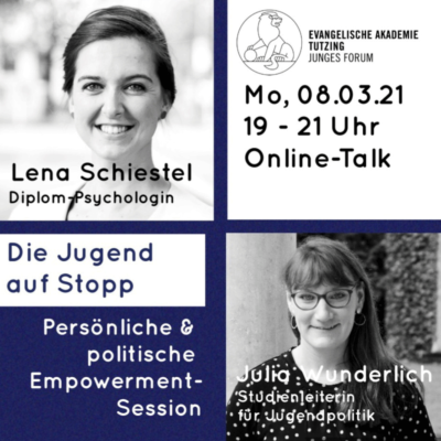 Jugend auf Stopp. Persönliche und politische Empowerment-Session