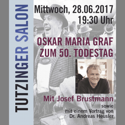 Oskar Maria Graf – zum 50. Todestag!