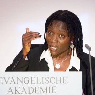 alpha-Forum, Auma Obama, Gründerin der Stiftung “Sauti Kuu”, 18.03.2014, ARD-alpha