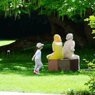 Menschen im Park