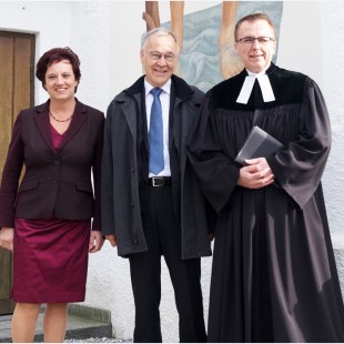 Ulrike HAERENDEL, Martin HELD und Udo HAHN.
Verabschiedung , von Studienleiter Martin Held, am 15.11.2015 in Tutzing, E V A N G E L I S C H E  A K A D E M I E  T U T Z I N G / Deutschland.
[ F o t o / C r e d i t / © :  O r y k  H A I S T , Tel: 0172-8913335, http://fotohaist.spratshop.com ]