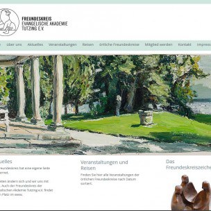 Freundeskreis der Evangelischen Akademie Tutzing startet eigene Website