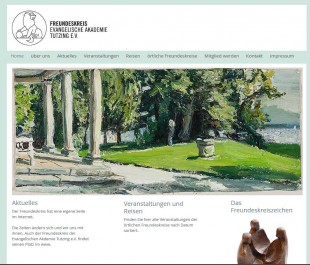 Freundeskreis der Evangelischen Akademie Tutzing startet eigene Website