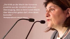 Theologieprofessorin Johanna Haberer