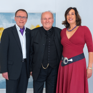 Vernissage in der Galerie Marschall, Bernried