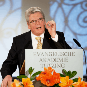 Bundespräsident Gauck besucht Evangelische Akademie Tutzing