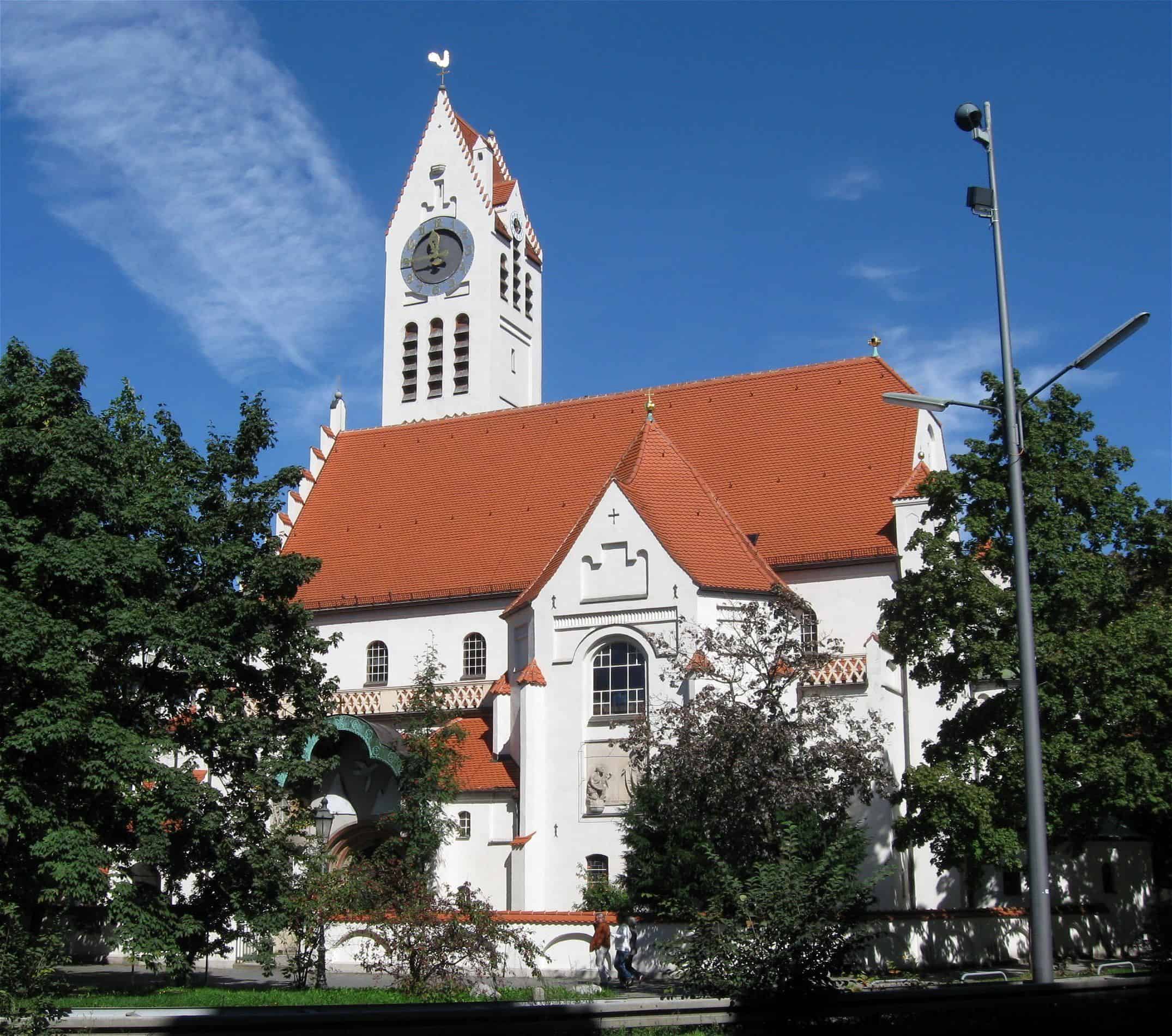 Schauplatz der Kanzelrede: Die Erlöserkirche in München