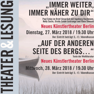 Theater und Lesung in der Karwoche