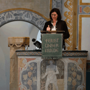 Ilse Aigner, Kanzelrede am 20.10.2019 in München (Foto: Haist)