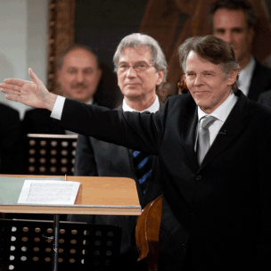 Mariss Jansons beim Jahresempfang der Evangelischen Akademie Tutzing im Januar 2019. Foto: Haist