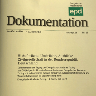 Aufbrüche, Umbrüche, Ausblicke – Zivilgesellschaft in der Bundesrepublik Deutschland