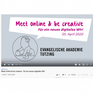 „Meet online & be creative“ in Videos