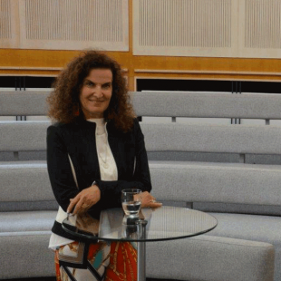 Ilana Lewitan in der Rotunde (eat archiv)