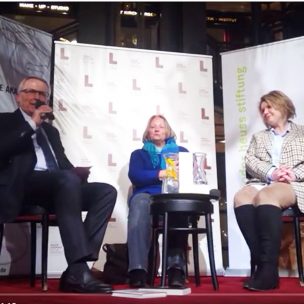 Salon Luitpold mit Udo Hahn, Sabine Leutheusser-Schnarrenberger und Yvonne Hofstetter (Screenshot YouTube)