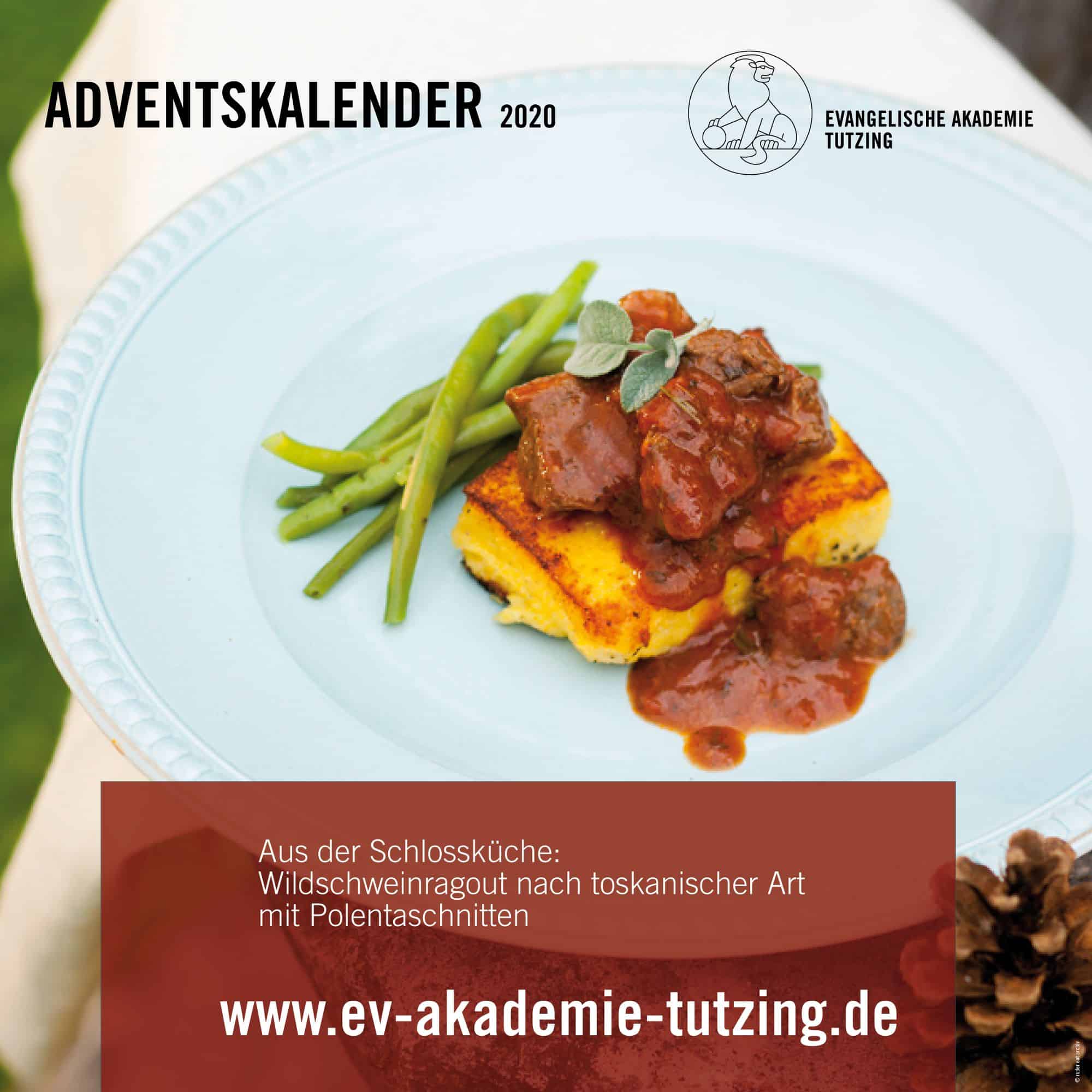Rezept Schlosskochbuch, Evangelische Akademie Tutzing