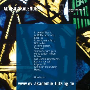 24. Dezember, Adventskalender 2020, Evangelische Akademie Tutzing (eat archiv)