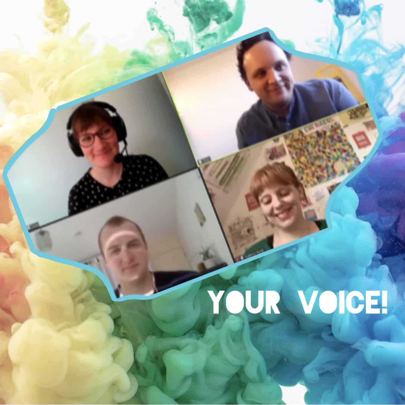 Your Voice! Be creative und meet online again