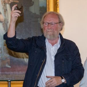 Wolfgang THIERSE, ehm. Bundestagspraesident.
Auszeichnung mit Freundeskreiszeichen.
Festakt des Freundeskreises der Evangelischen Akademie Tutzing zu Ehren von Wolfgang Thierse, am 6.07.2022, in Tutzing, E V A N G E L I S CH E  A K A D E M I E  T U T Z I N G, Deutschland.
Quelle / Copyright / Credit : Oryk HAIST