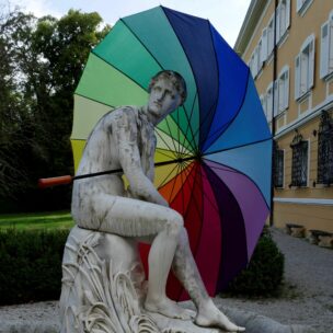 Quellennymphe im Schlosspark, Evangelische Akademie Tutzing