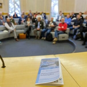 Randmotiv.
Tagung der Evangelischen Akademie Tutzing,
zum Thema: 'Antisemitismus bekaempfen', in Zusammenarbeit mit dem Bayerischen Buendnis fuer Toleranz, am 9.12.2022, in Tutzing, E V A N G E L I S CH E  A K A D E M I E  T U T Z I N G, Deutschland.
Quelle / Copyright / Credit : Oryk HAIST