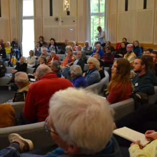 Das Publikum in der Rotunde.
Foto: Evangelische Akademie Tutzing.