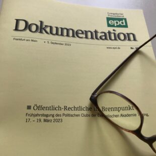 EPD Dokumentation "Öffentlich-Rechtliche im Wandel"