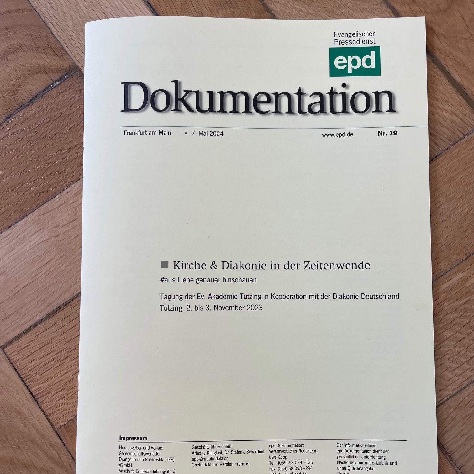 Kirche & Diakonie in der Zeitenwende