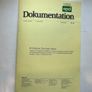 Ethische Theologie heute