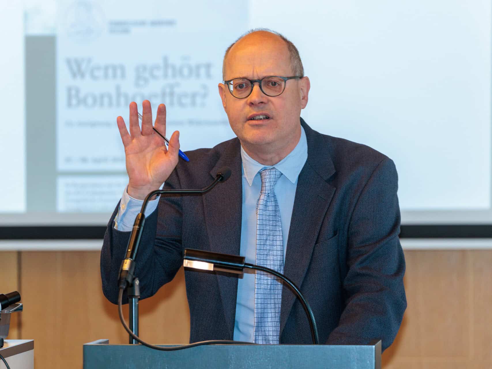 Christophe Chalamet Bonhoeffer Tagung Flossenbürg