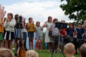 Grundschule Murnau Sommerfest mit Kindersong