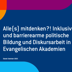 Wie funktioniert inklusive politische Bildung?