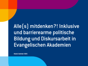Wie funktioniert inklusive politische Bildung?
