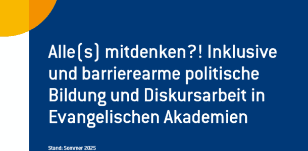 Wie funktioniert inklusive politische Bildung?