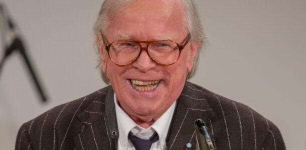 Klaus Doldinger 2018 beim Jahresempfang der Evangelischen Akademie Tutzing.