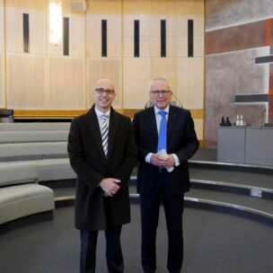 Besuch von US-Generalkonsul James Miller